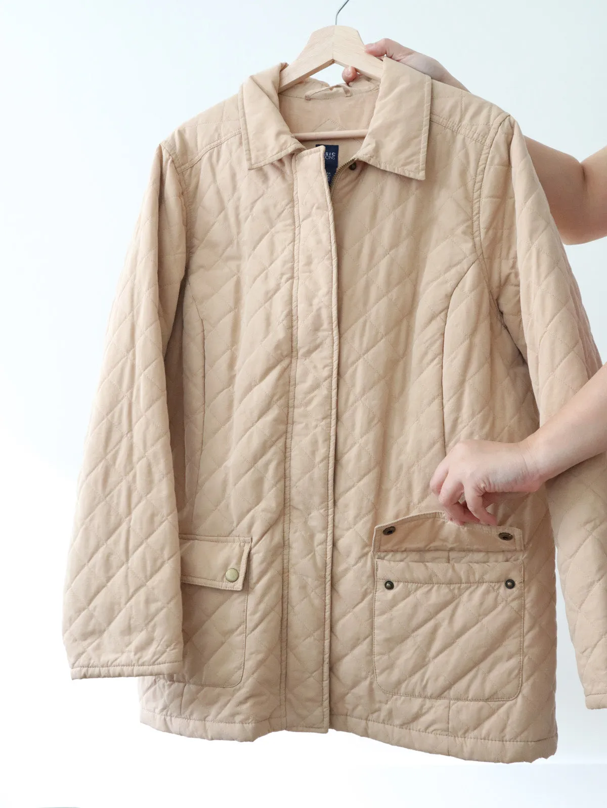 Vintage Quilted Jacket (XL)