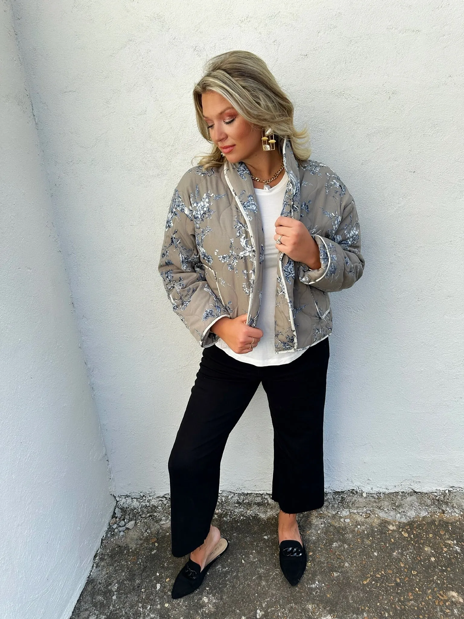 willow quilted jacket