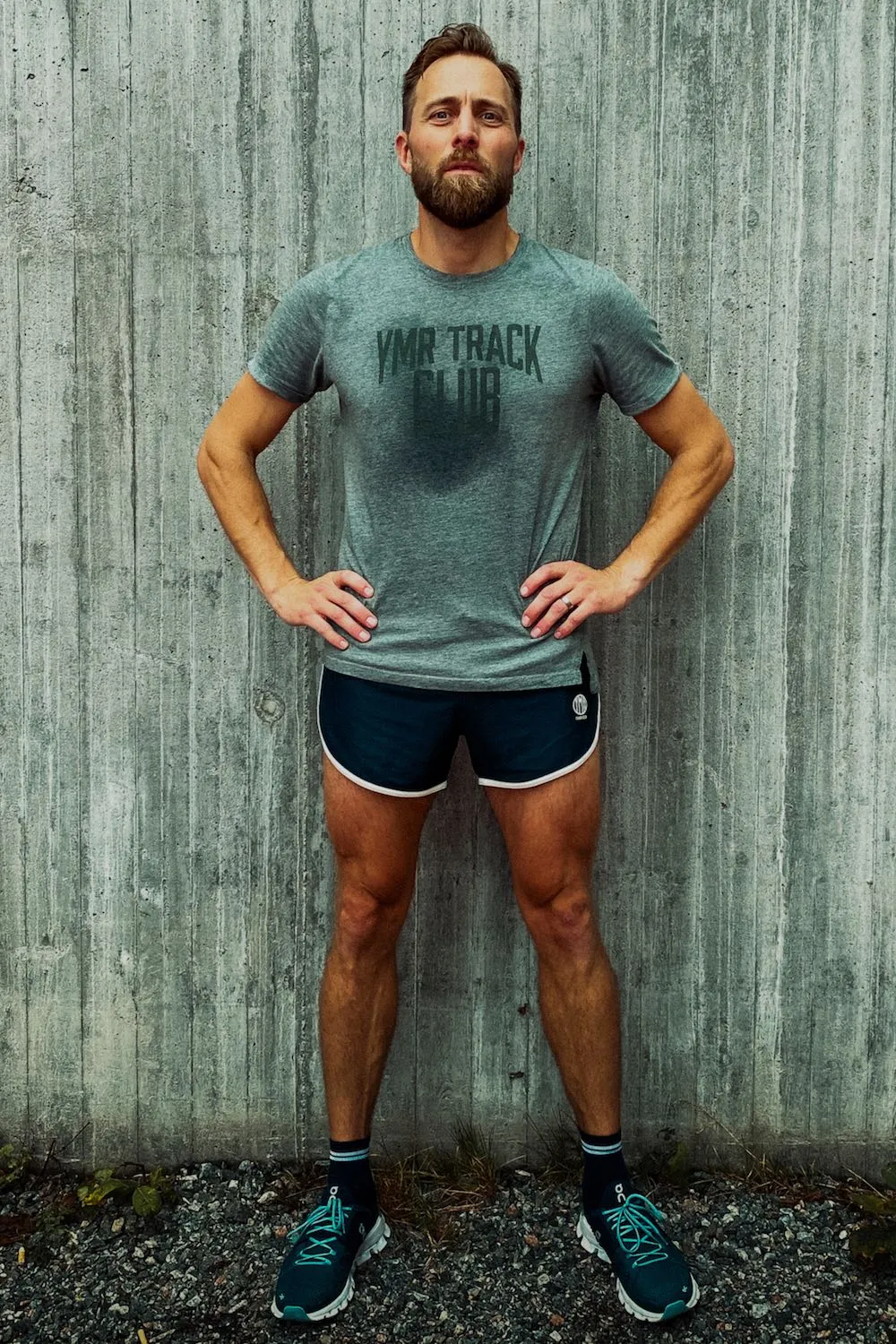 YMR Track Club Söder Mälarstrand Men's Shorts Navy