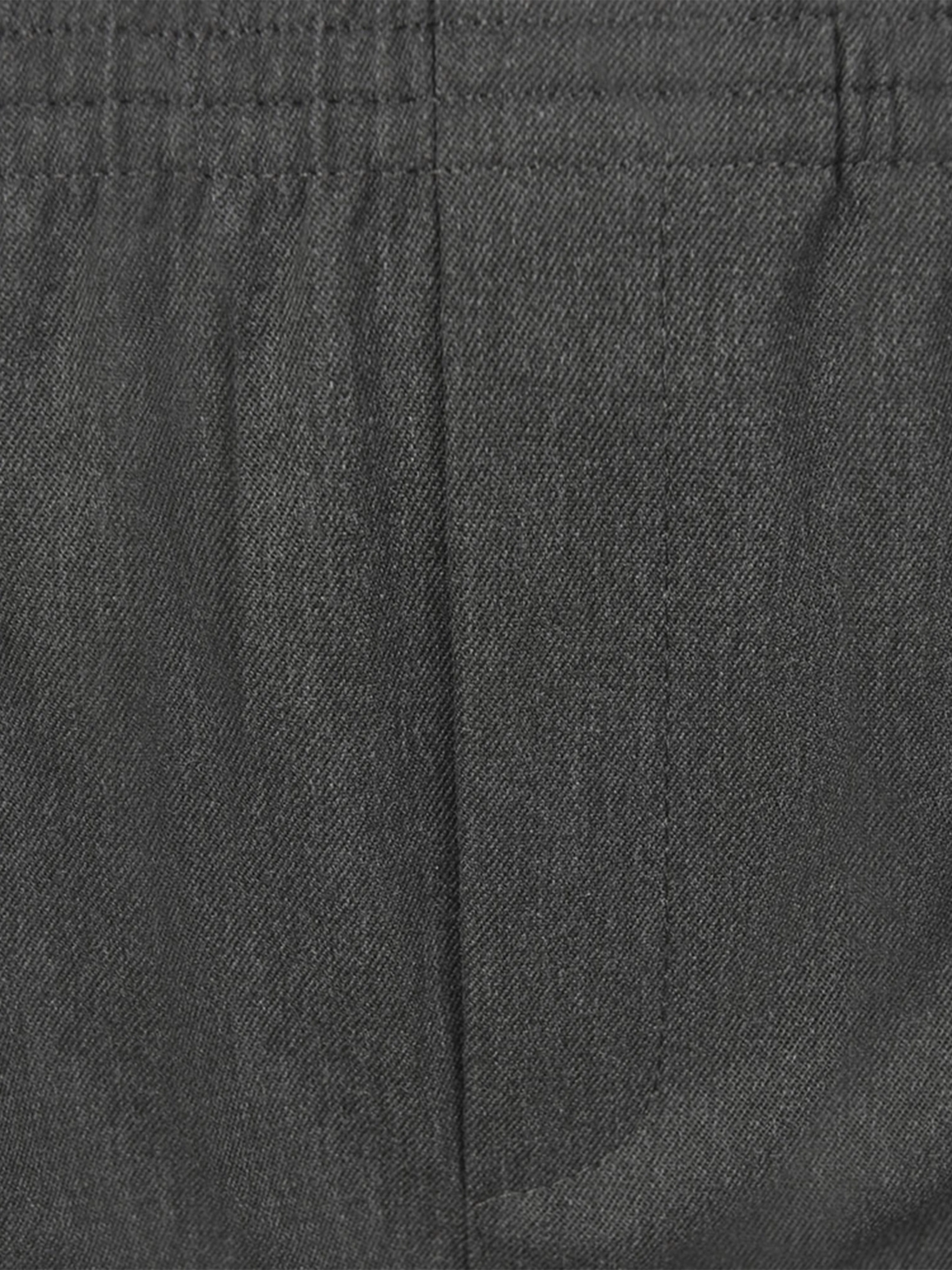 Zeco Boys School Full Elastic Pull Up Trousers in Grey